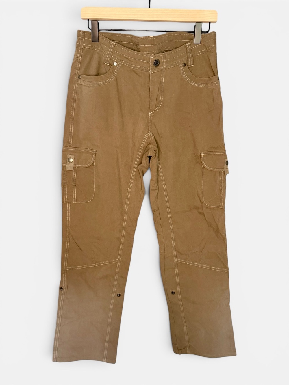Kuhl Women's Splash Roll Up Quick Dry Cargo Pants Gorpcore Outdoor | Size 10 - Picture 2 of 5